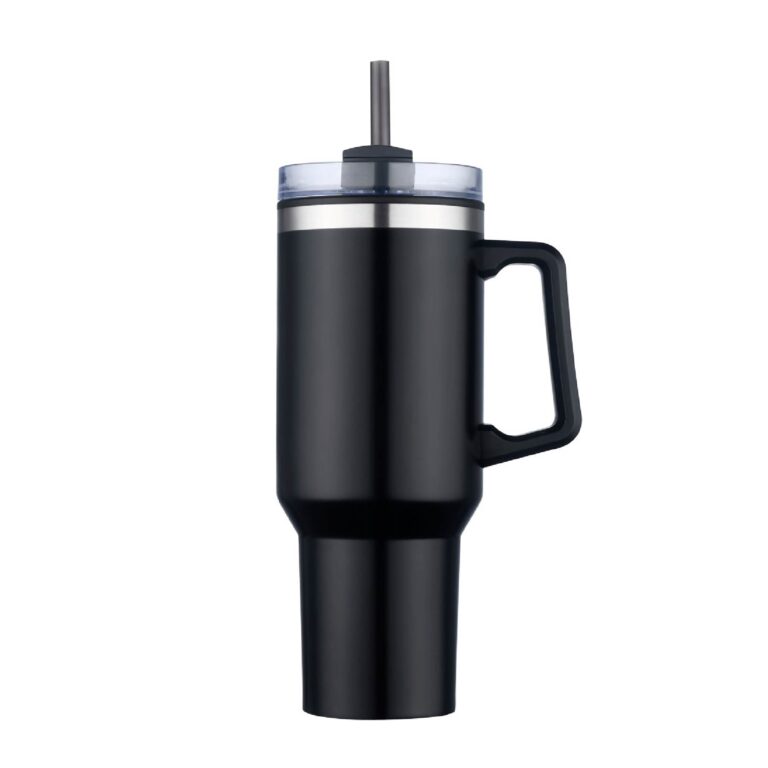 Promotional 40 Oz Tumblers (Double Wall, Handle and Straw)