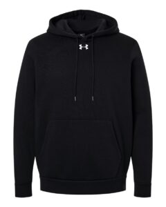 Custom team hoodies in Black/White