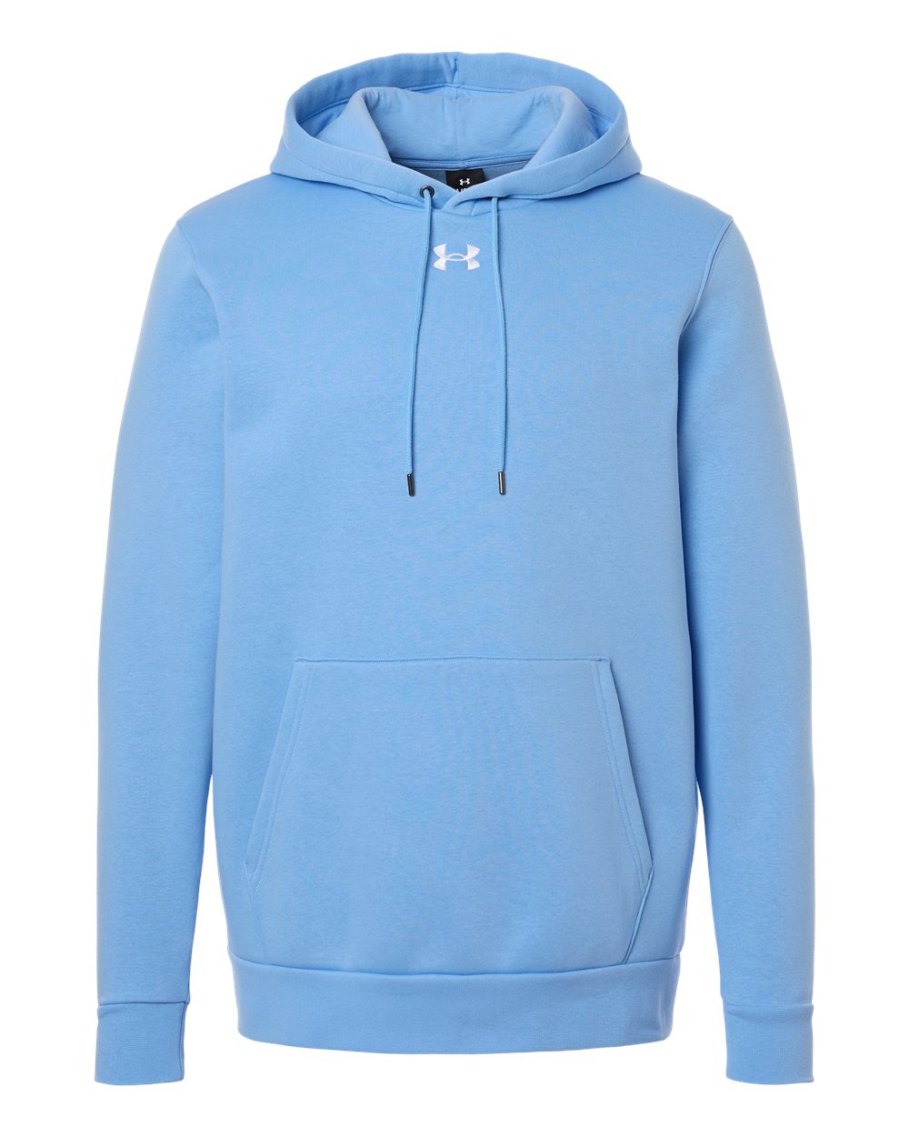 Custom team hoodies in Horizon Blue/White