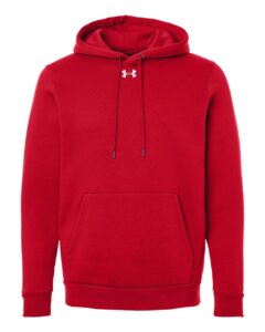 Custom team hoodies in Red/White