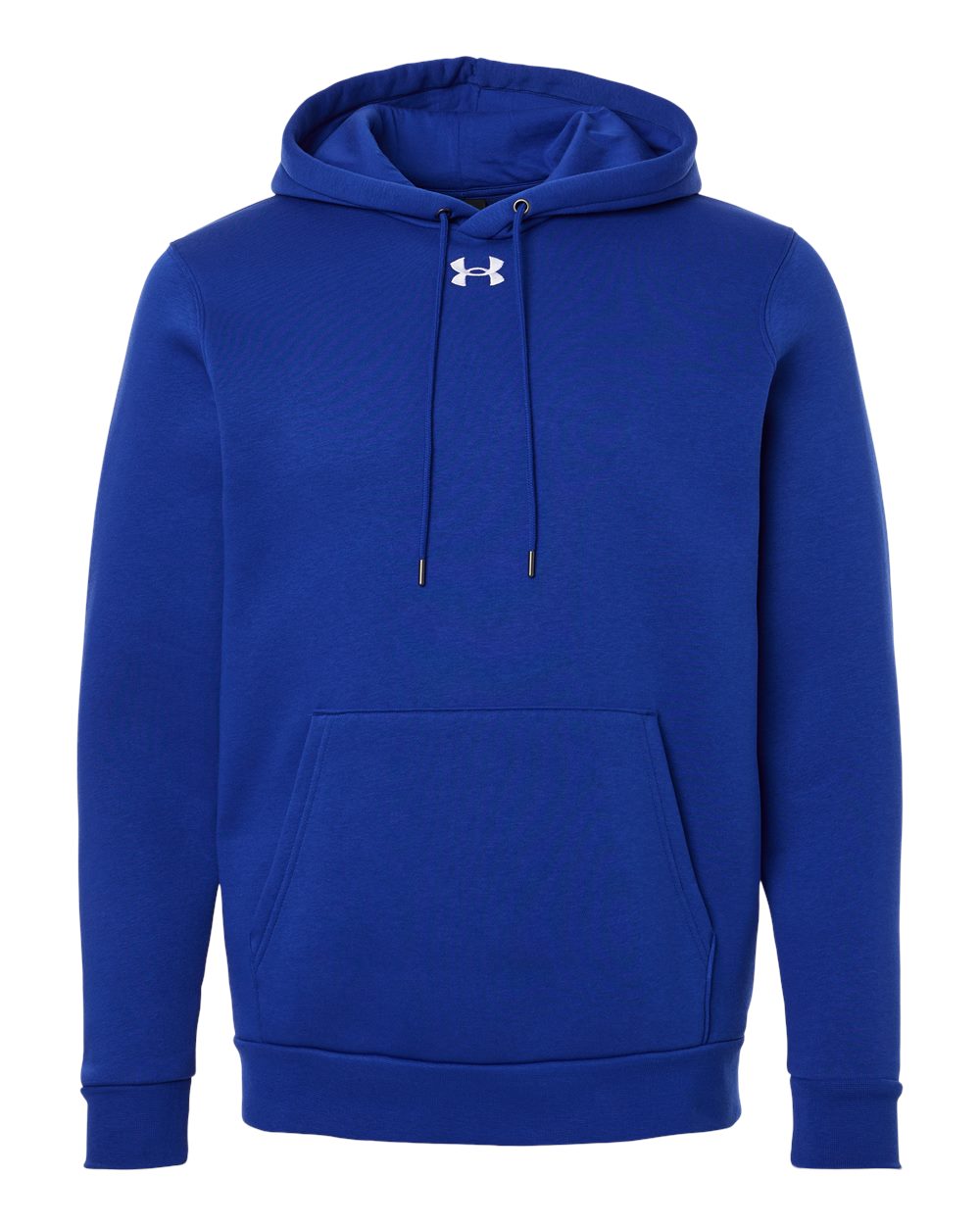 Custom team hoodies in Royal/White