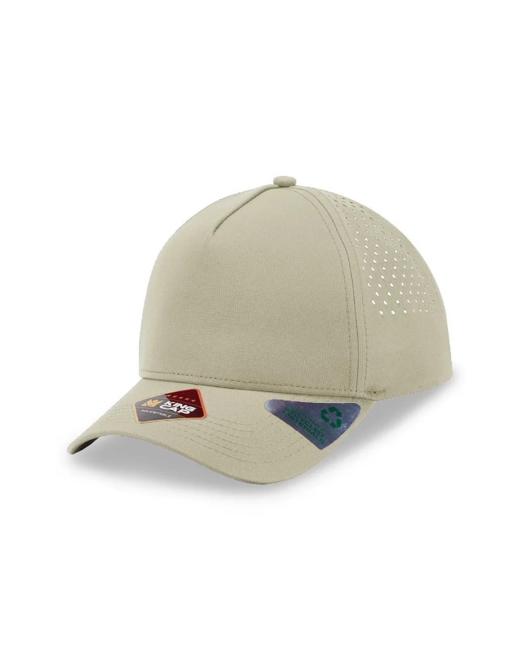 Custom running hats in Stone