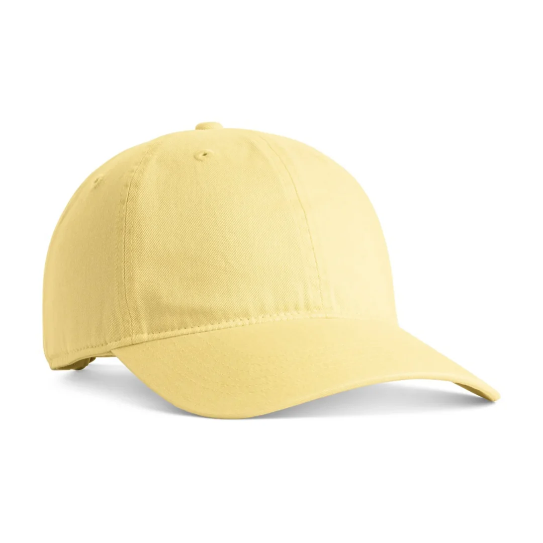 Custom Comfort Colors hats in Butter (right view)