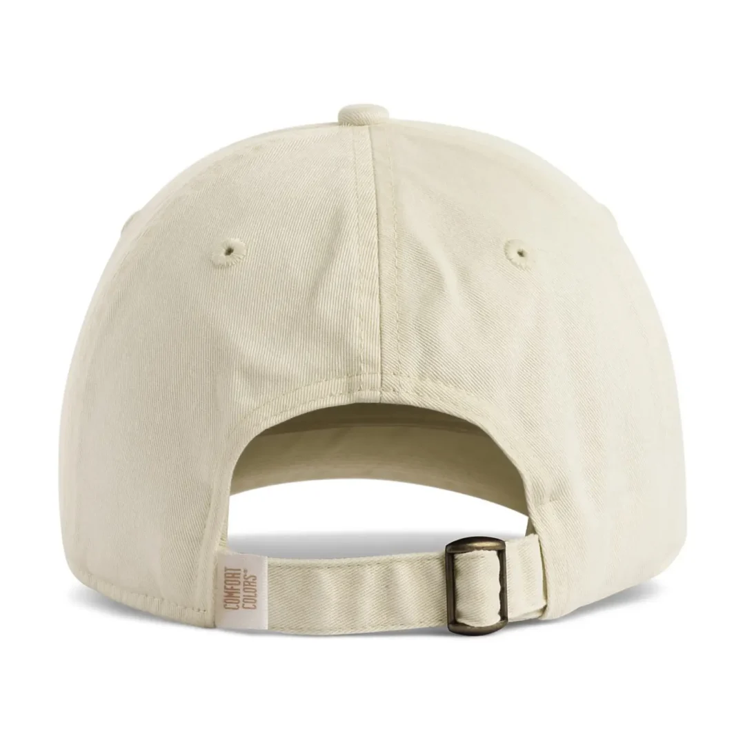 Custom Comfort Colors hats in Ivory (back view)