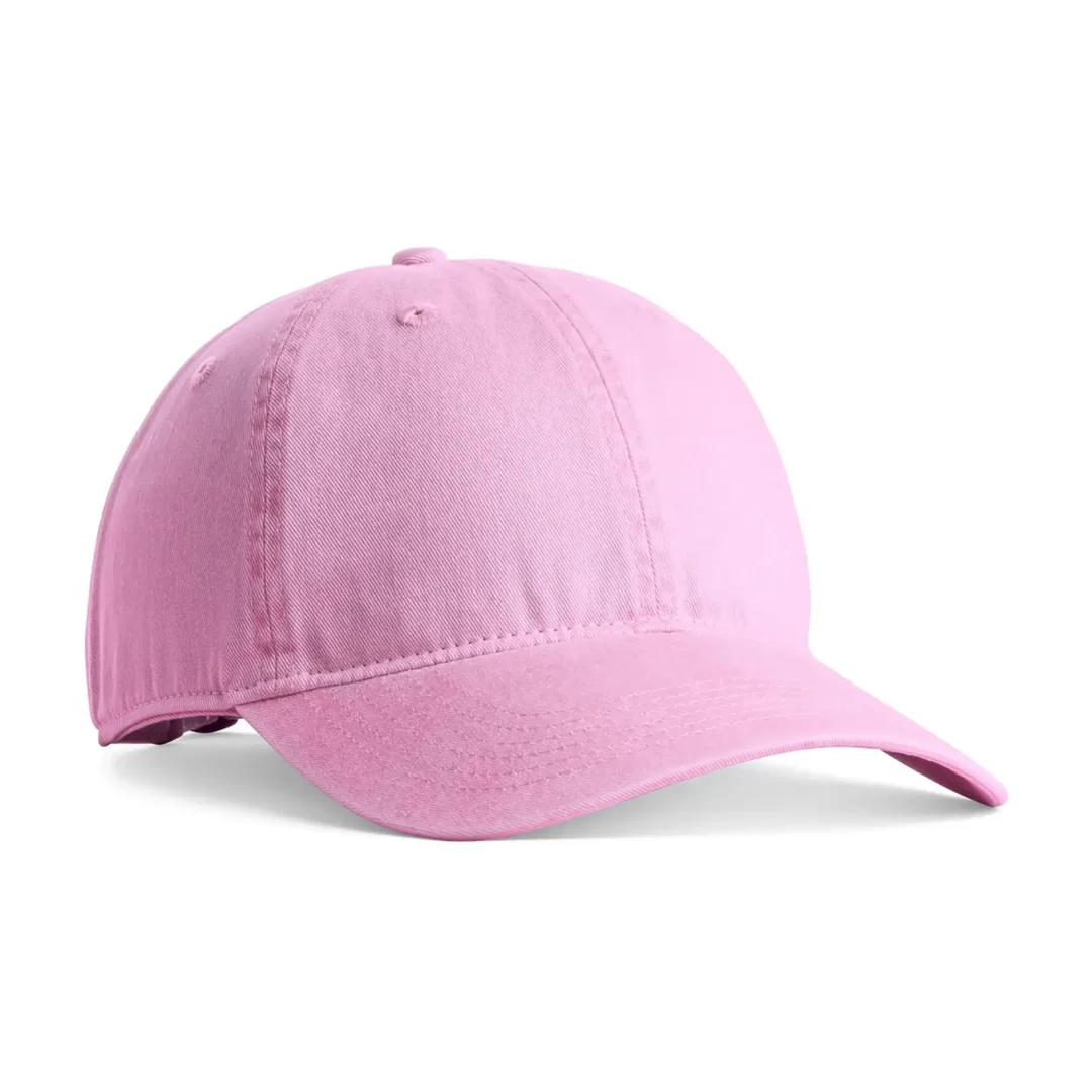 Custom Comfort Colors hats in Rose Quartz (right view)