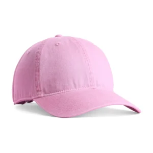 Custom Comfort Colors hats in Rose Quartz (right view)