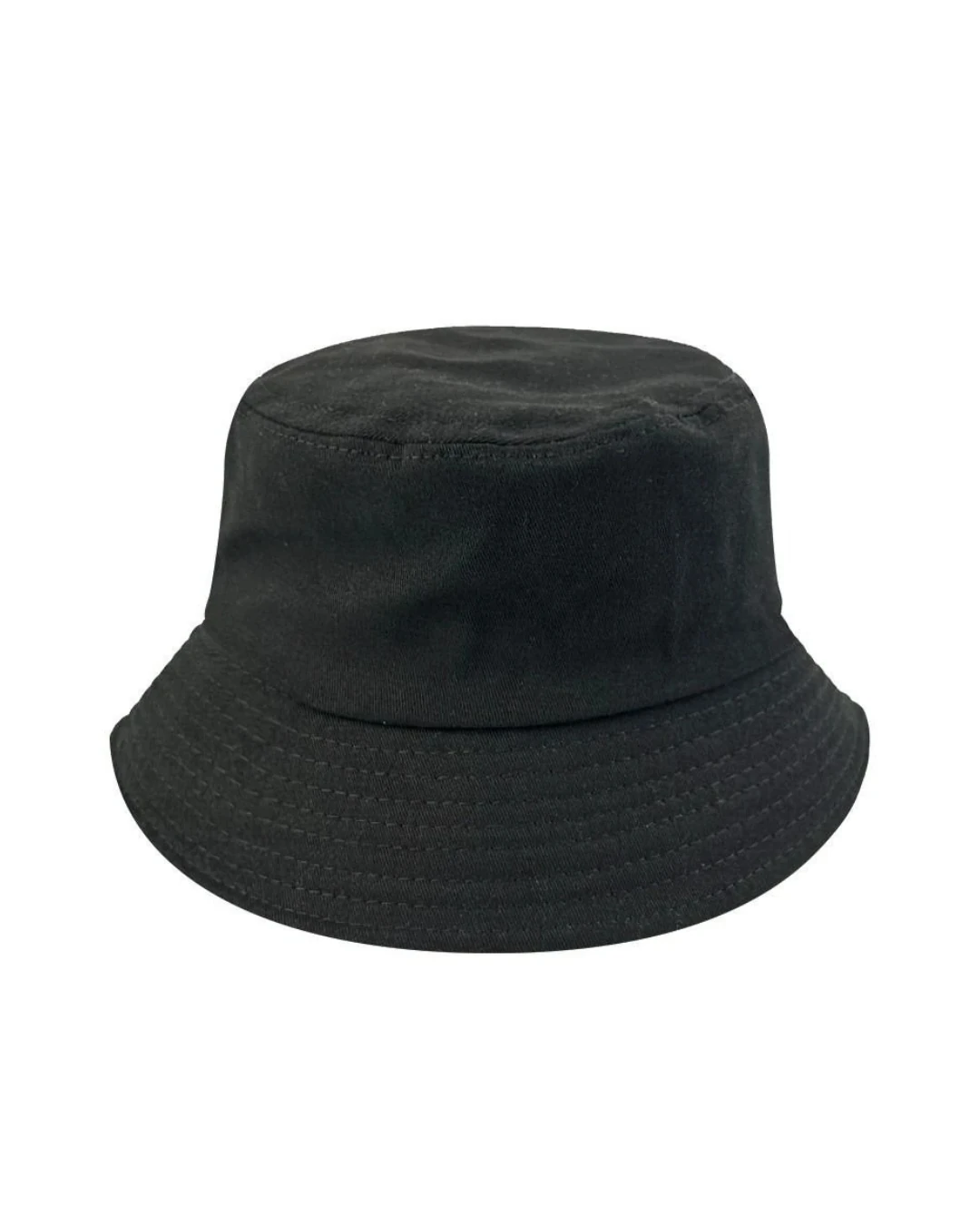 Custom bucket hats in Black