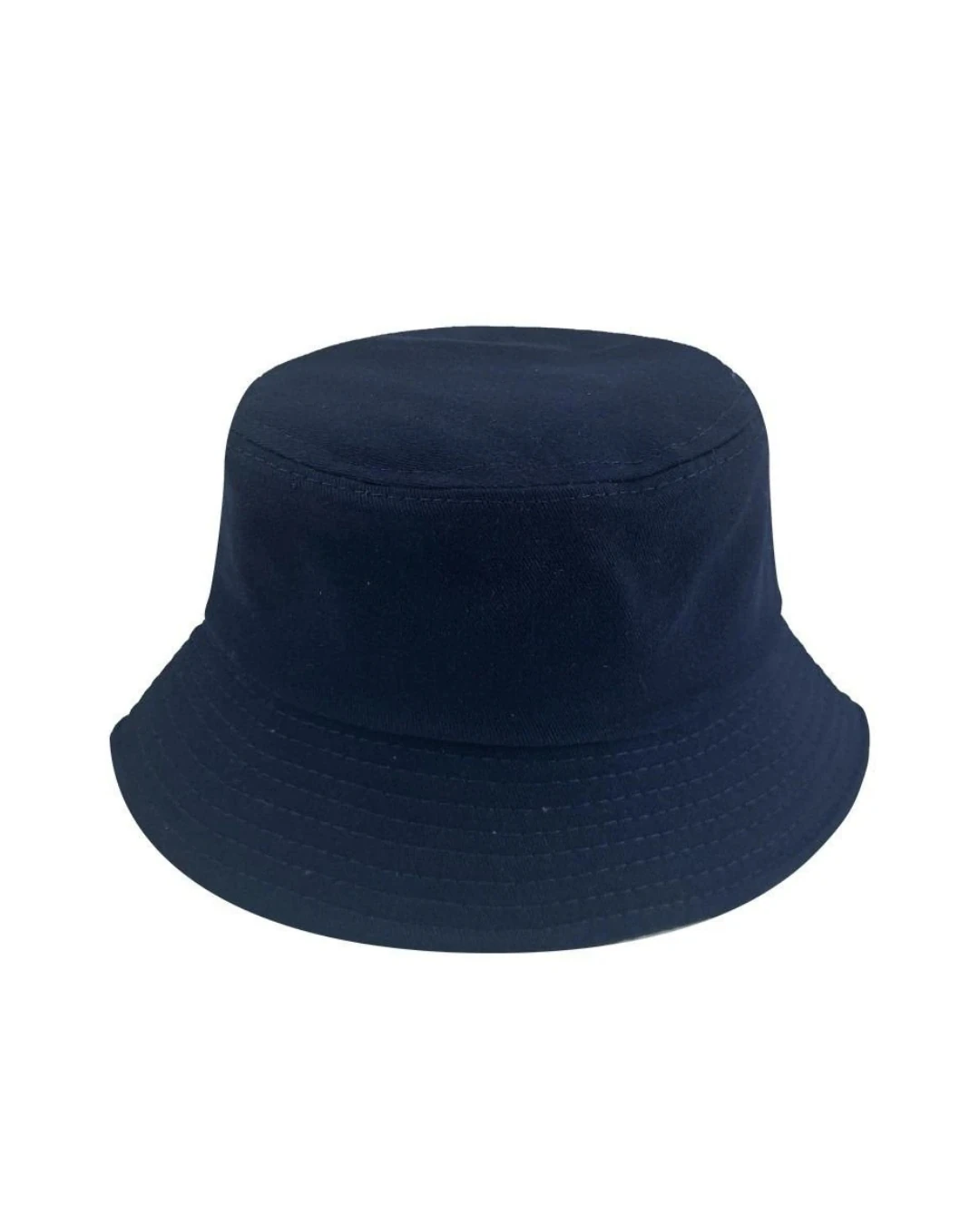 Custom bucket hats in Dark Blue