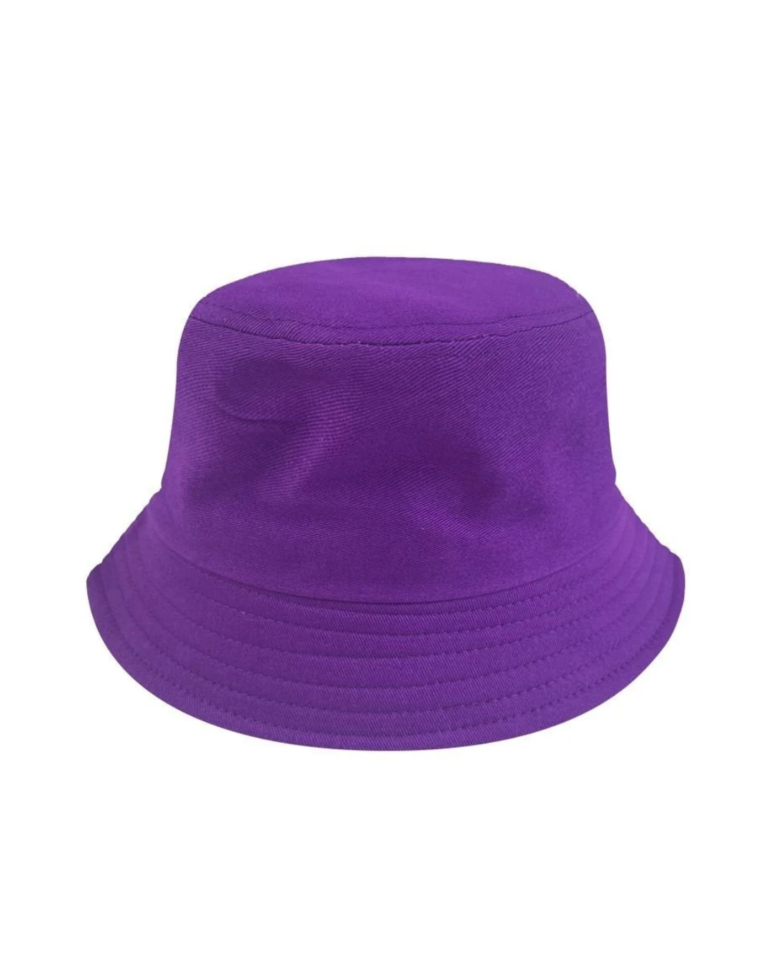 Custom bucket hats in Purple