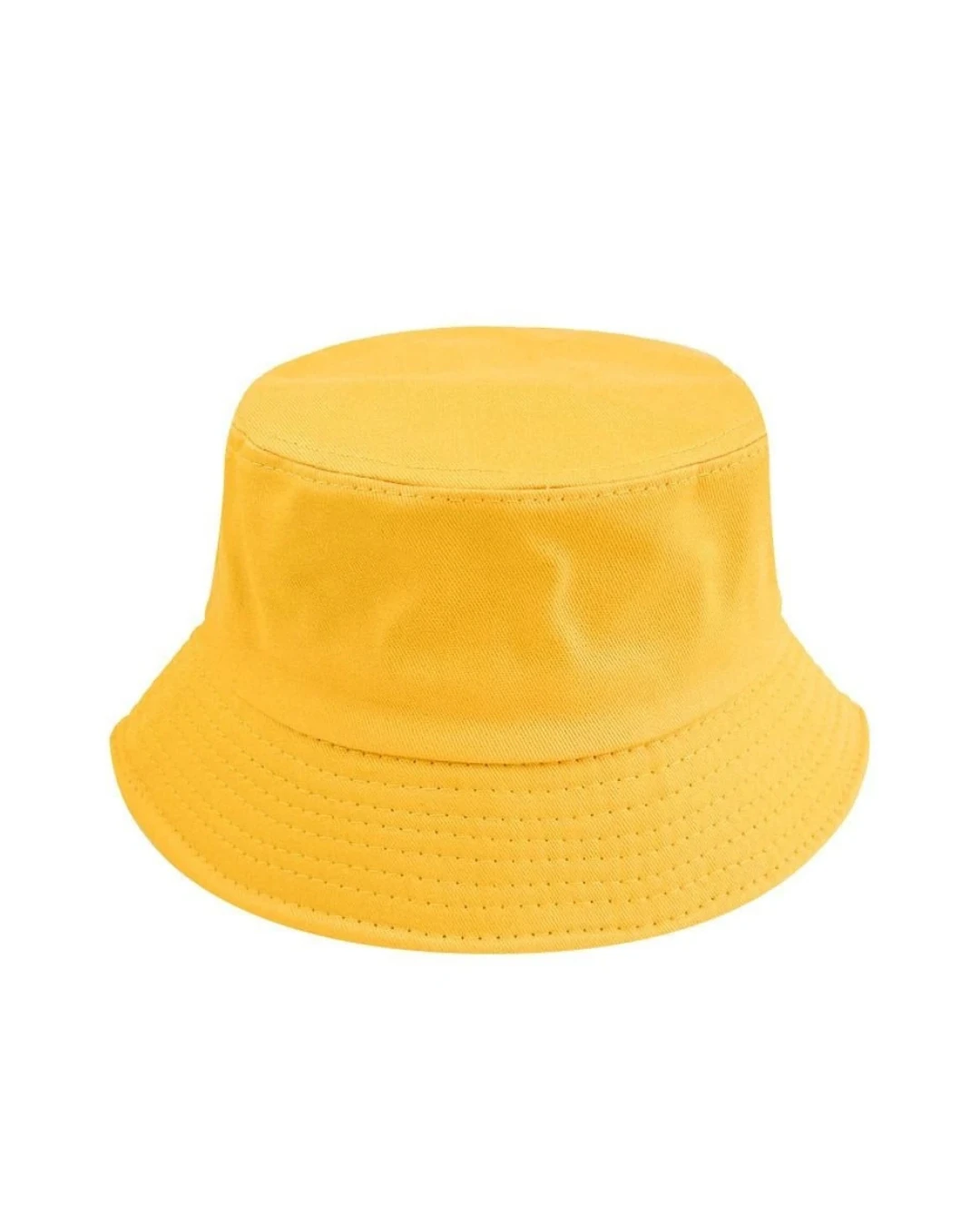 Custom bucket hats in Yellow