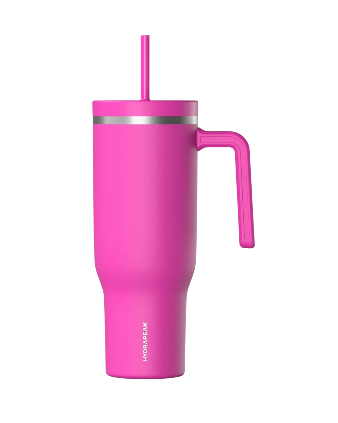 Custom 40 oz tumblers in Fuchsia Pink