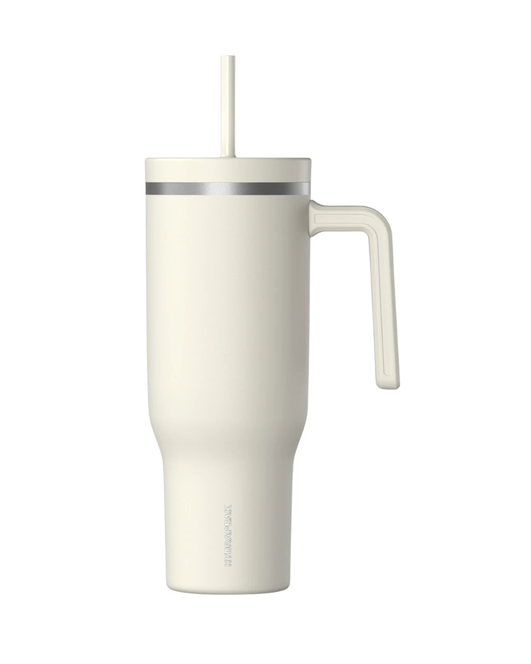Custom 40 oz tumblers in Ivory White