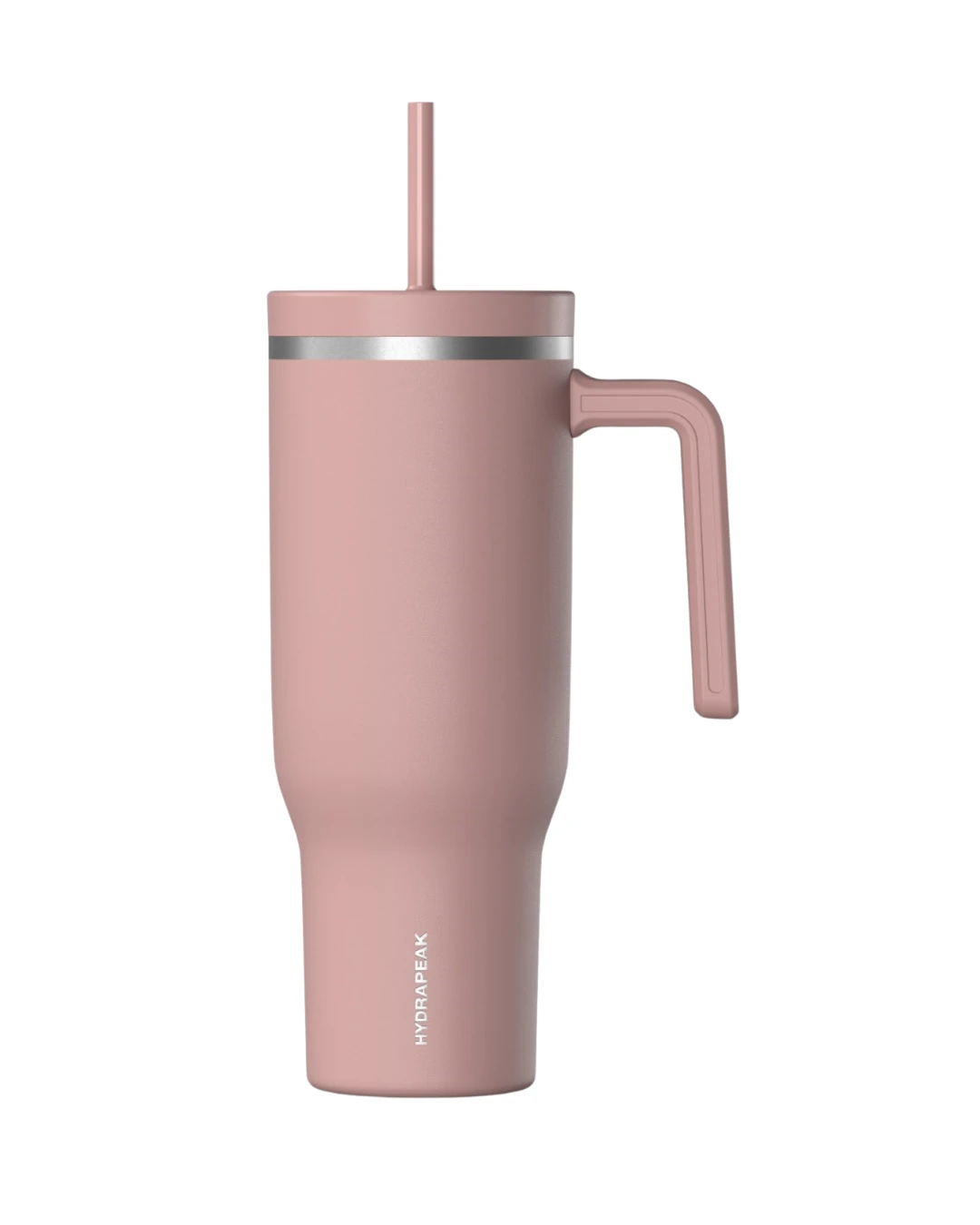 Custom 40 oz tumblers in Rosewood Pink
