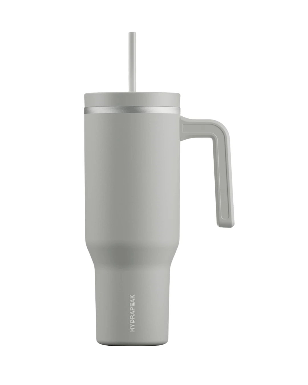 Custom 40 oz tumblers in Stone Gray