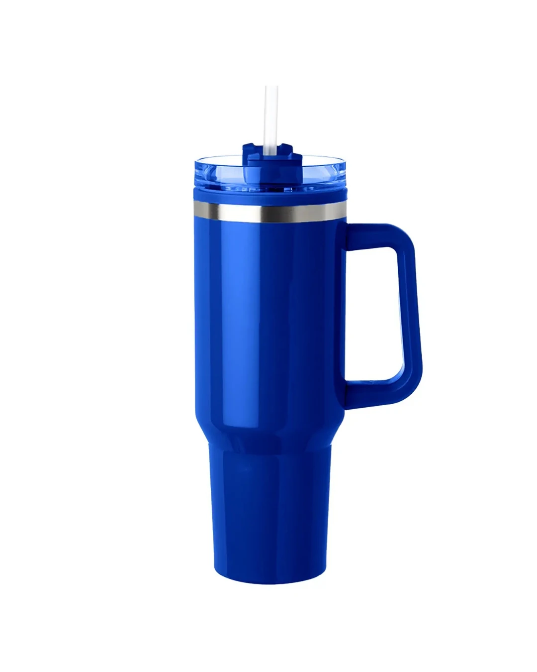 Custom logo tumblers in Blue