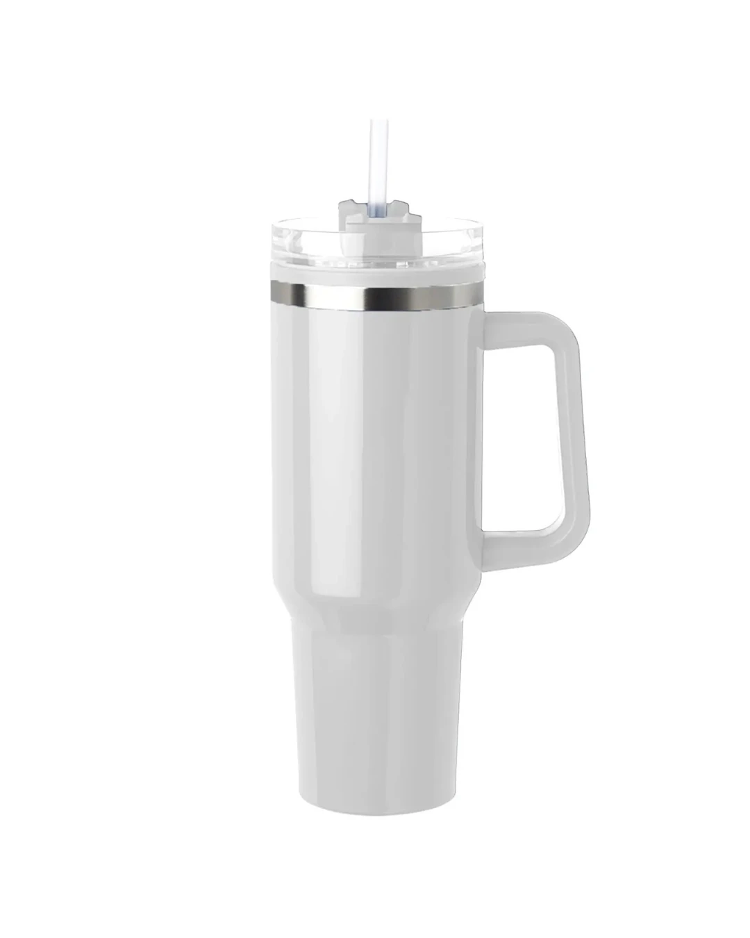 Custom logo tumblers in White