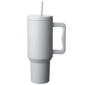 Custom tumblers with handle in Ash