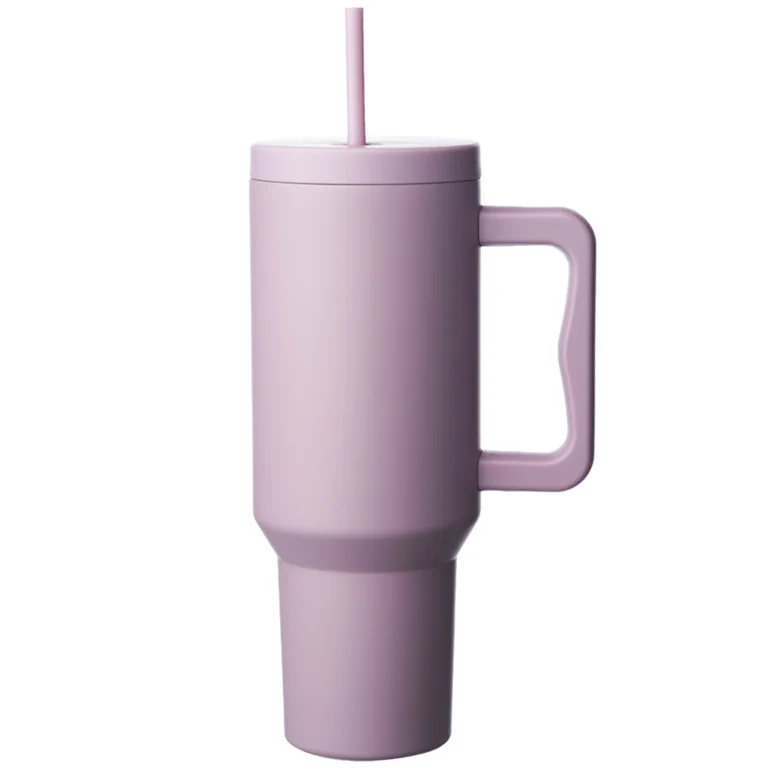 Custom Tumblers with Handle (40 oz, Straw Lid)