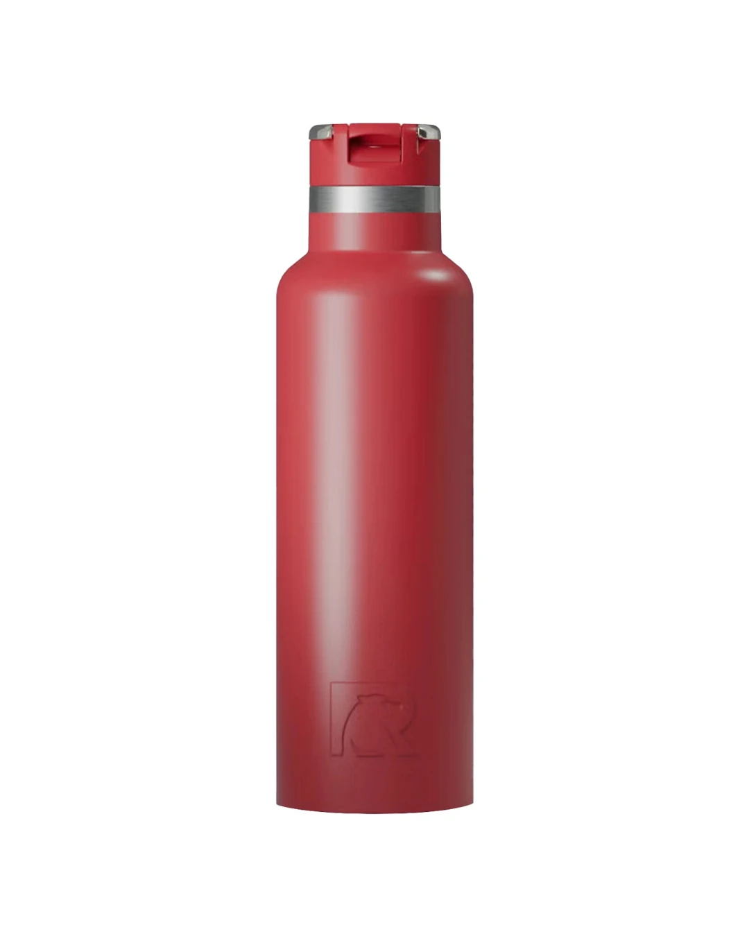 Custom RTIC water bottles in Flag Red