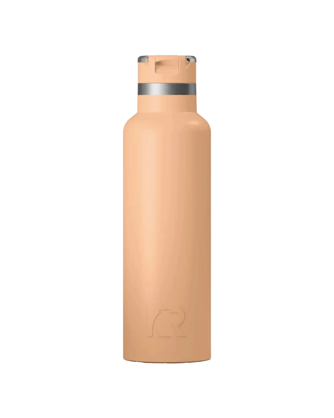 Custom RTIC water bottles in Peach Tea