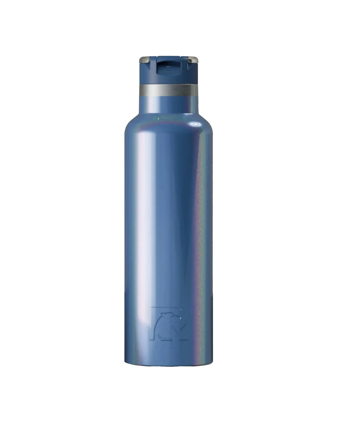 Custom RTIC water bottles in Pond Glitter