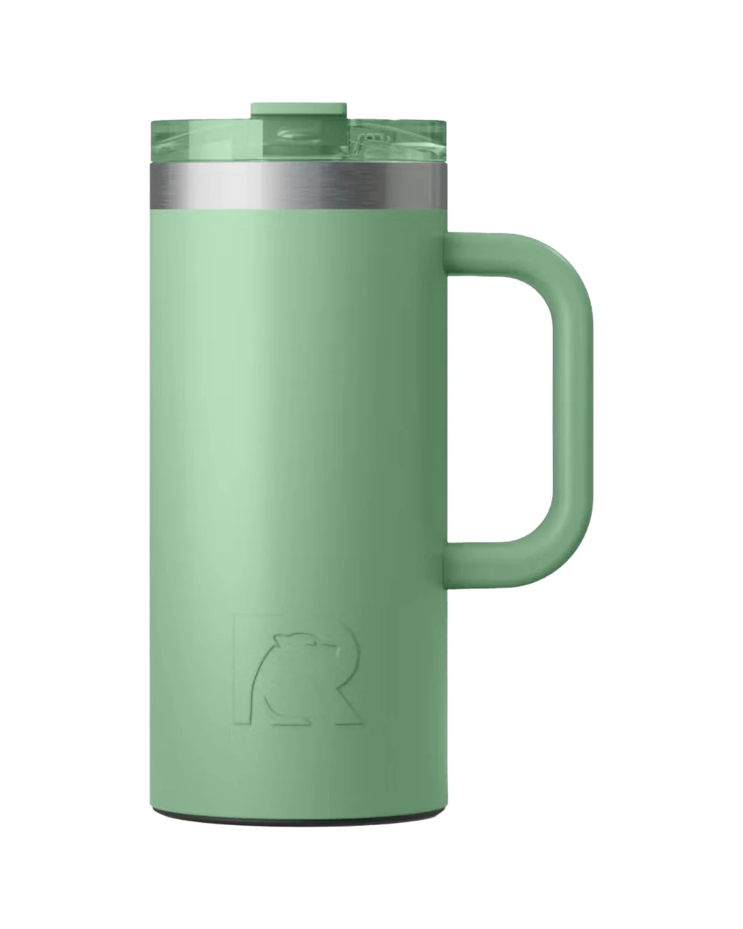 Custom coffee travel mugs in Sage