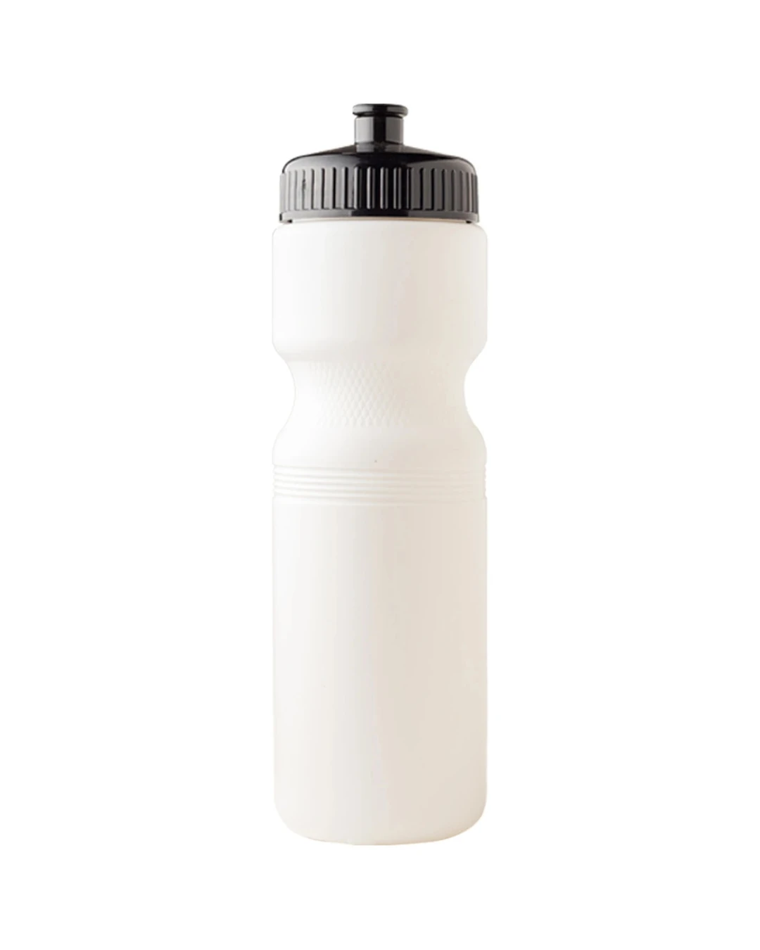 Custom bike water bottles in White / Black