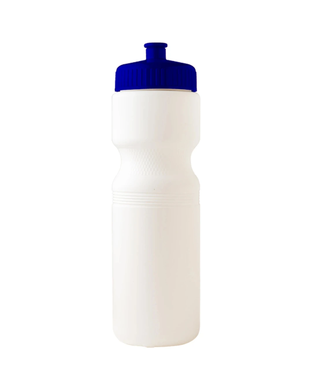 Custom bike water bottles in White / Blue
