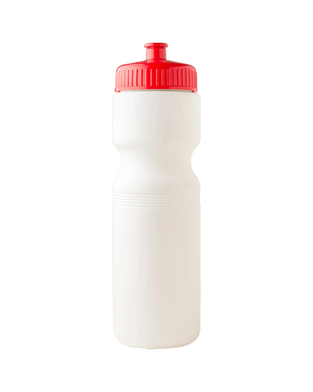 Custom bike water bottles in White / Red