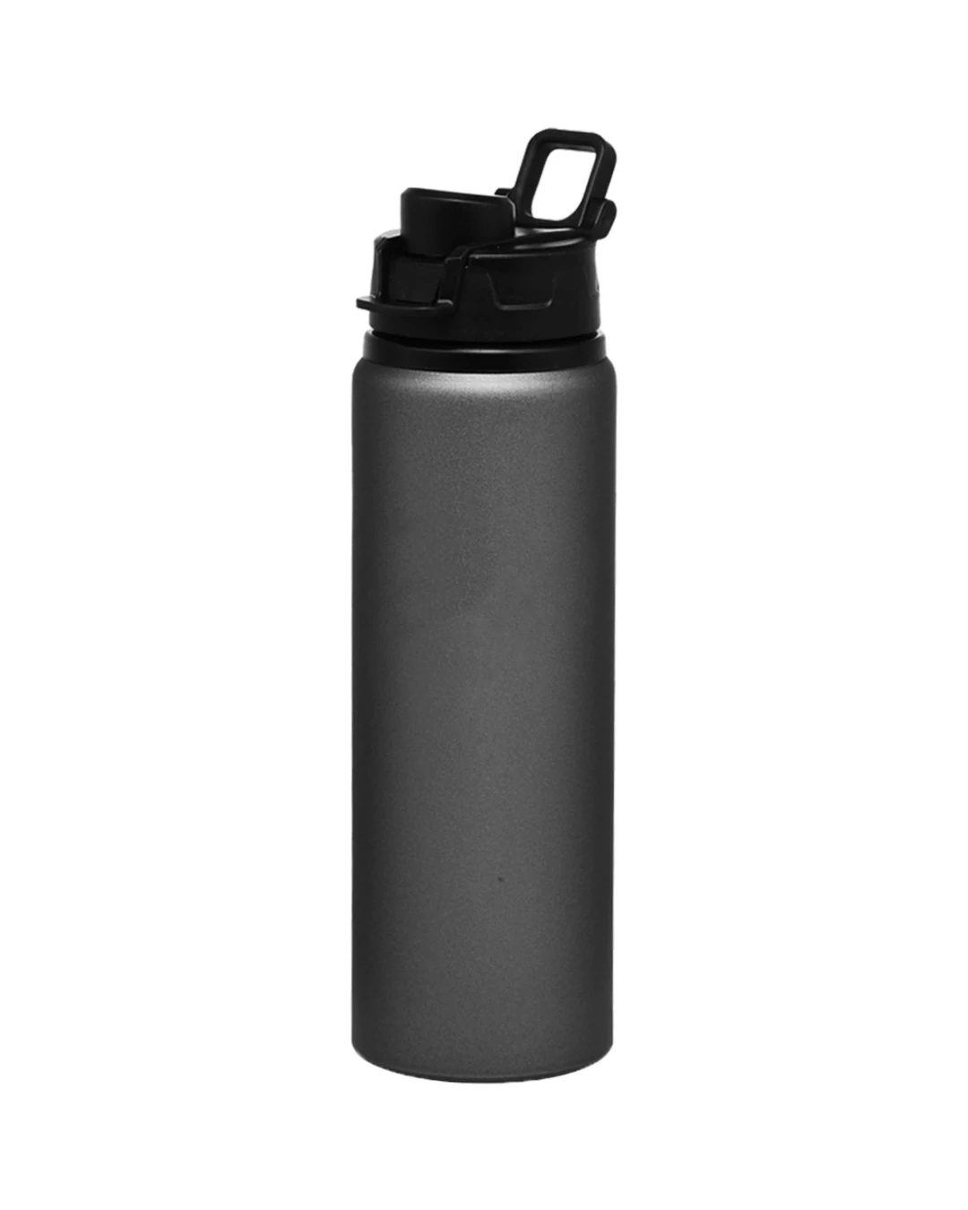 Aluminum water bottles in bulk in Charcoal Gray