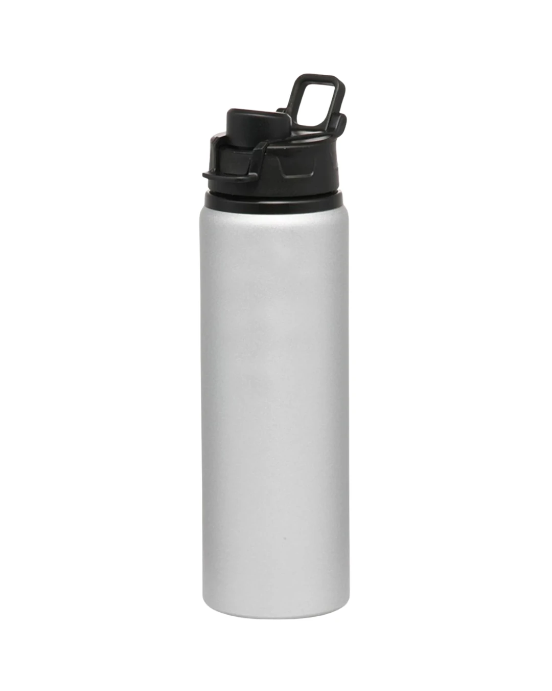 Aluminum water bottles in bulk in Silver