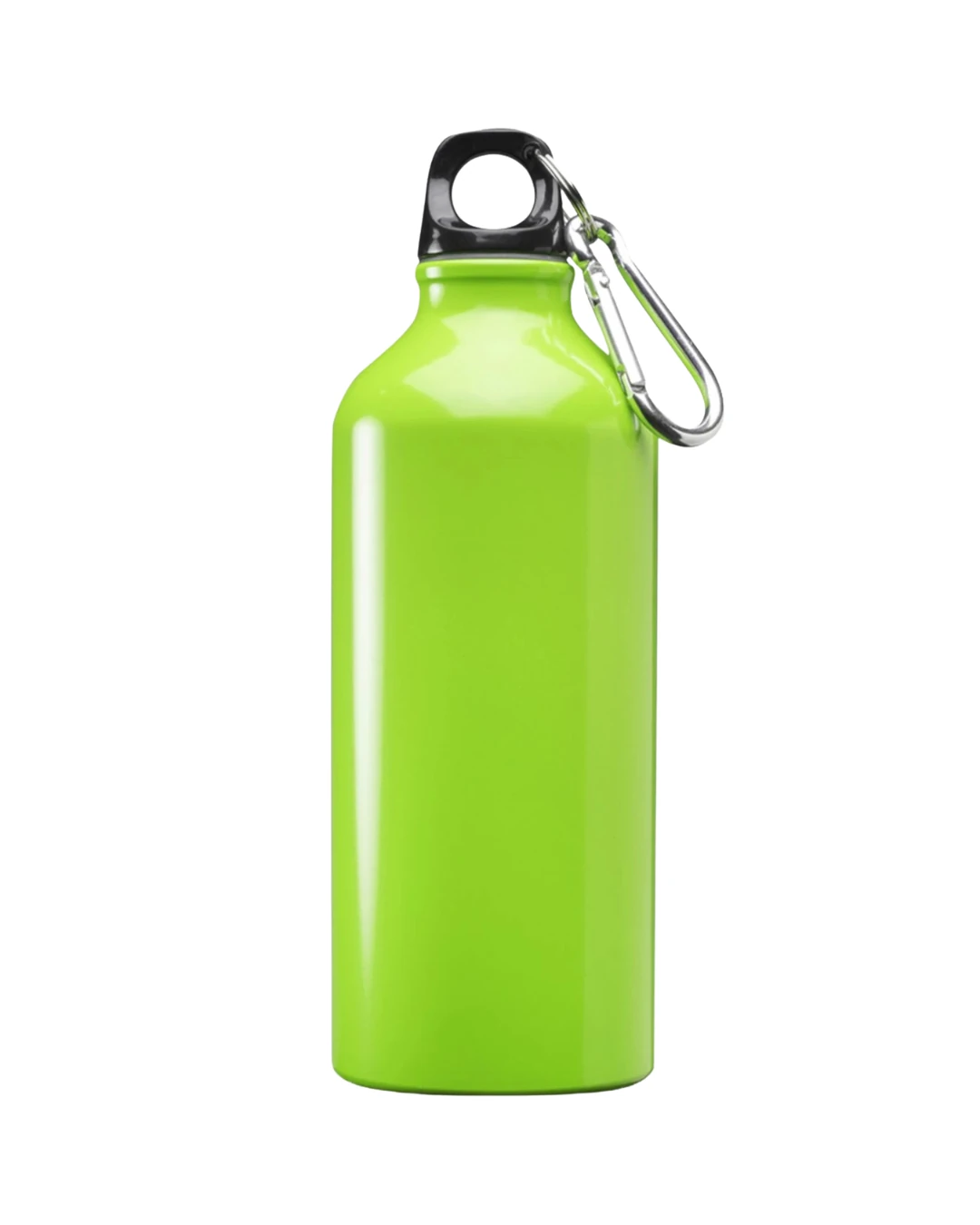 Custom sports bottles in Lime Green