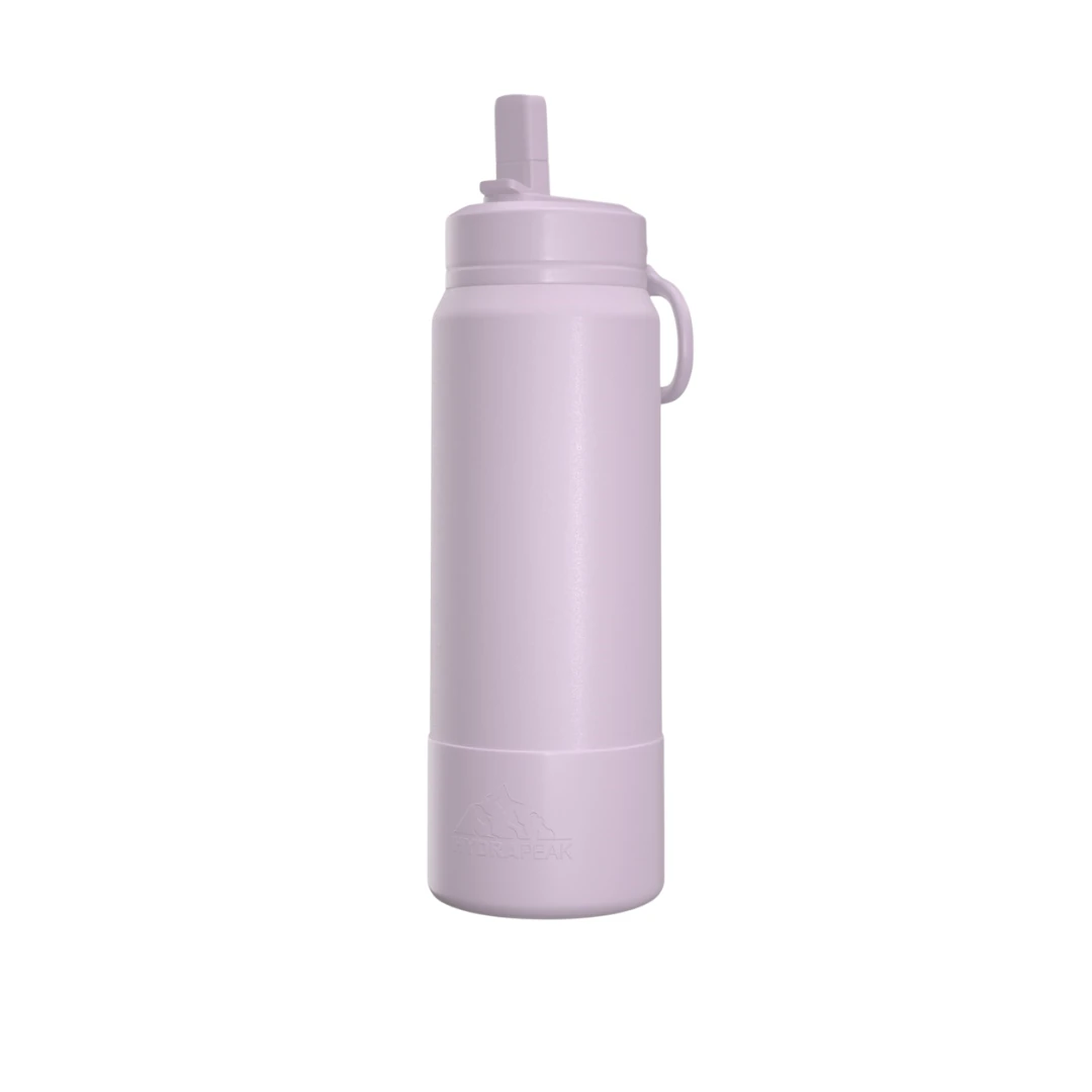 Custom stainless steel water bottles in Blush Pink