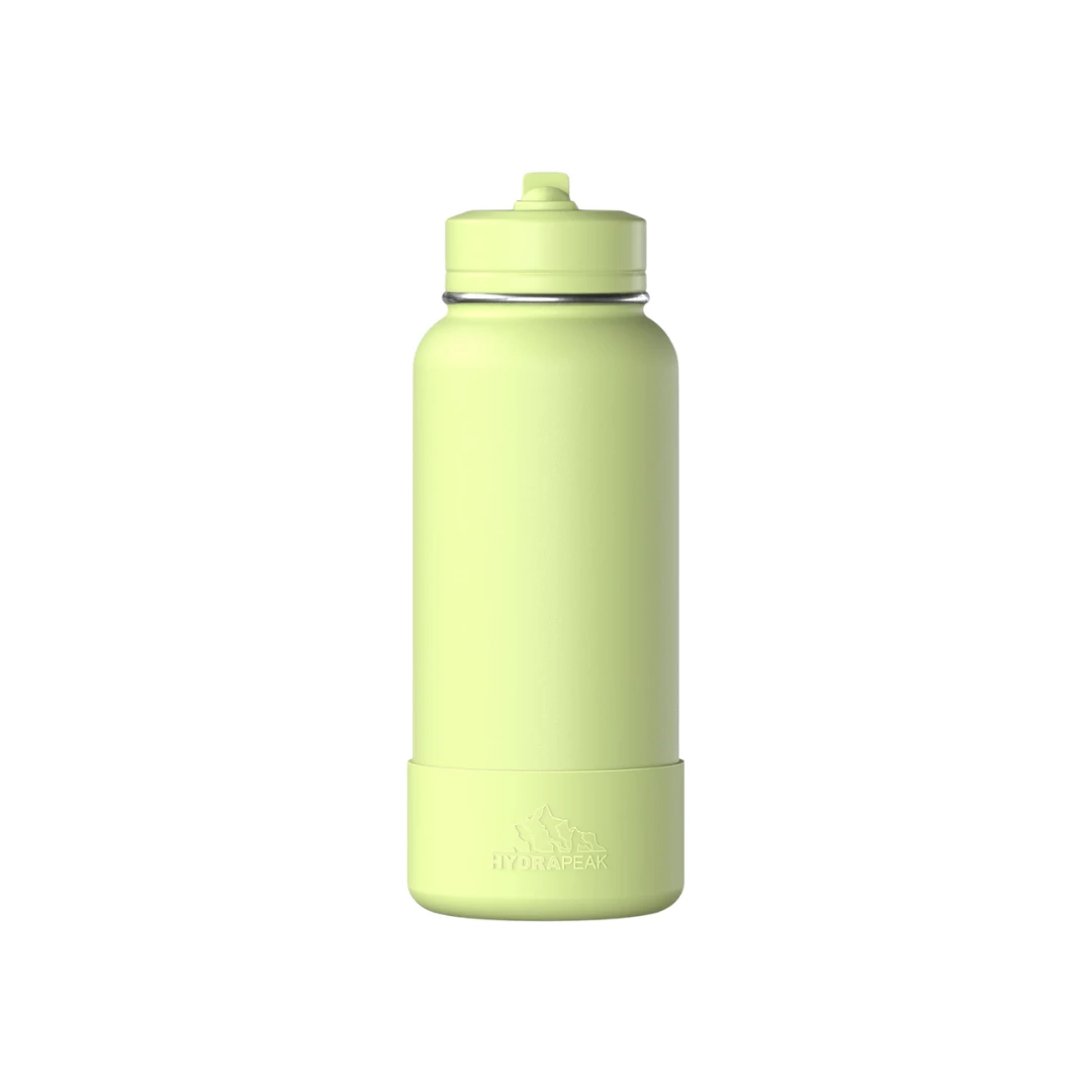 Custom sports water bottles in Citrus Yellow