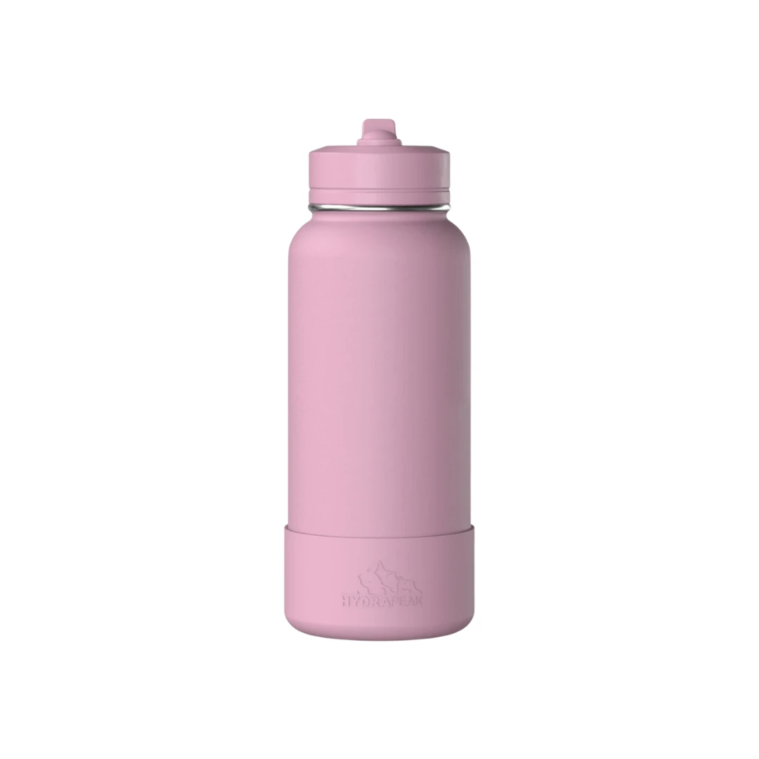 Custom sports water bottles in Cotton Pink