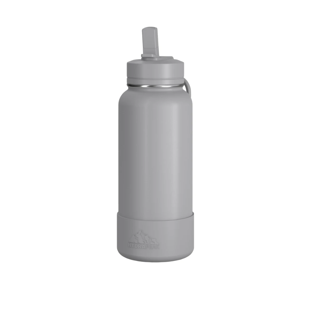 Custom sports water bottles in Gray