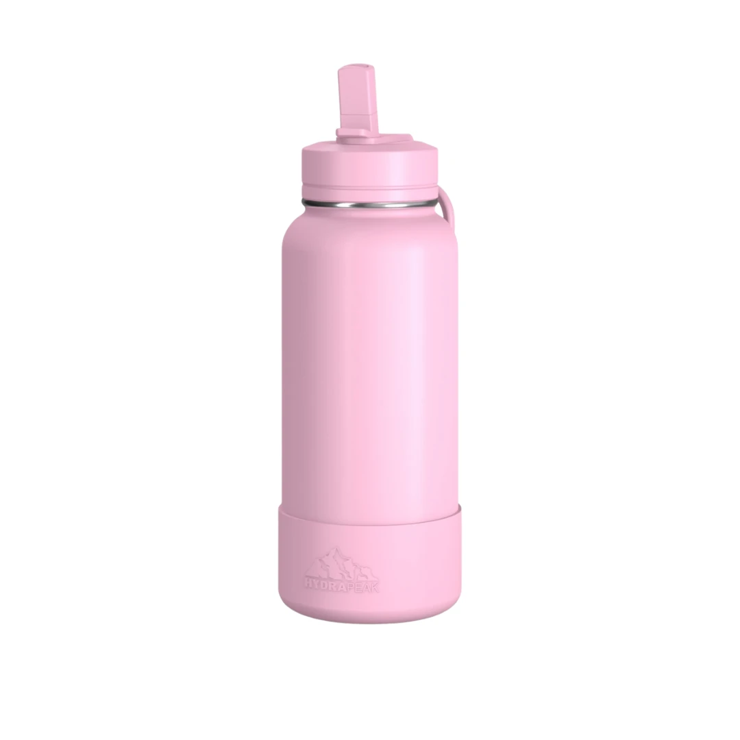Custom sports water bottles in Pink